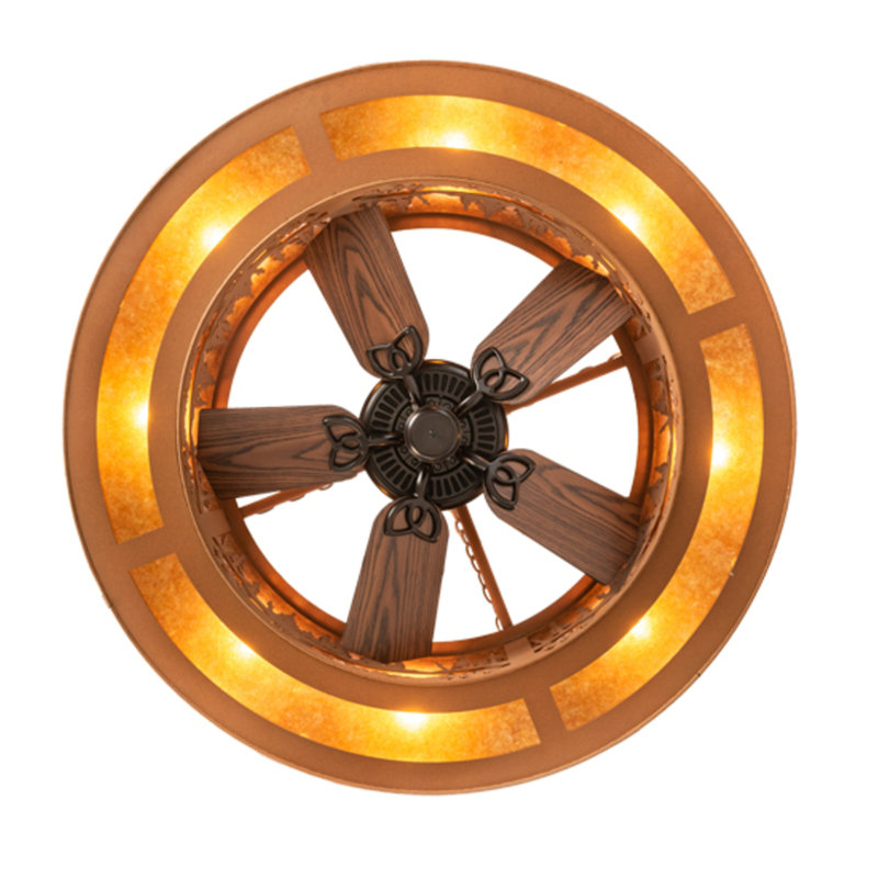 Ventilateur de plafond 30 po avec ensemble d'éclairage Janaira
