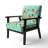 Multi-Color Bird On Tree - Velvet Upholstered Farmhouse Accent Arm Chair-1792731560-1805356393