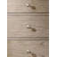 Commode décorative, commode verticale, élégante commode à 5 tiroirs avec pieds courbés en bois