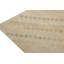 Wool Striped Area Rug in Beige