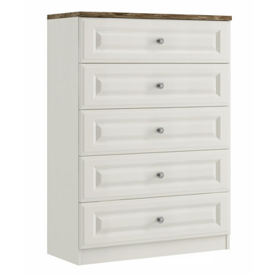 91 cm W Chest of 5 Drawers