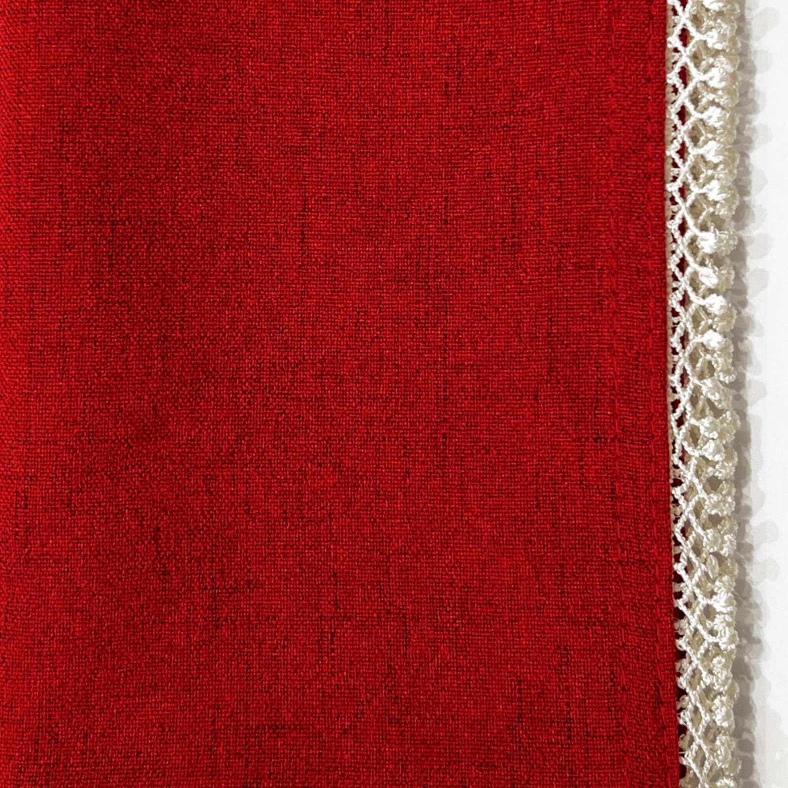 French Perle Collection French Perle Napkin, Red