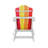 High Density Polyethylene Mini Foldable Adirondack Chair-2013474484