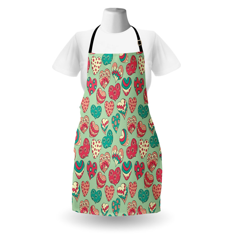 Geometric Bib Apron