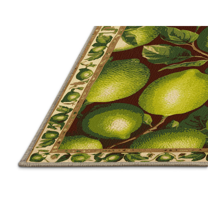  Tapis persan lavable à la lime