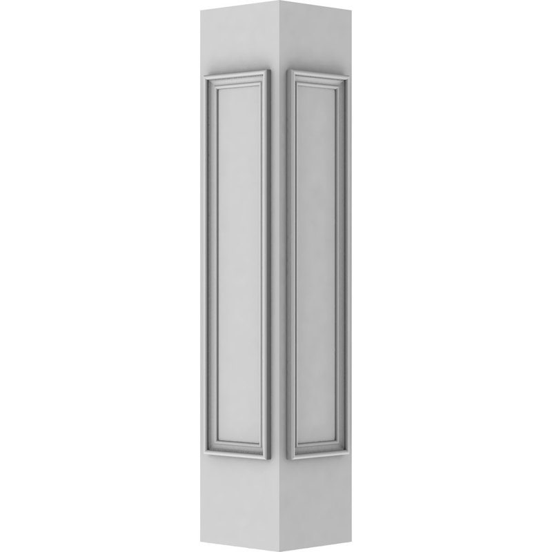 Corner Newel Post w/Panel