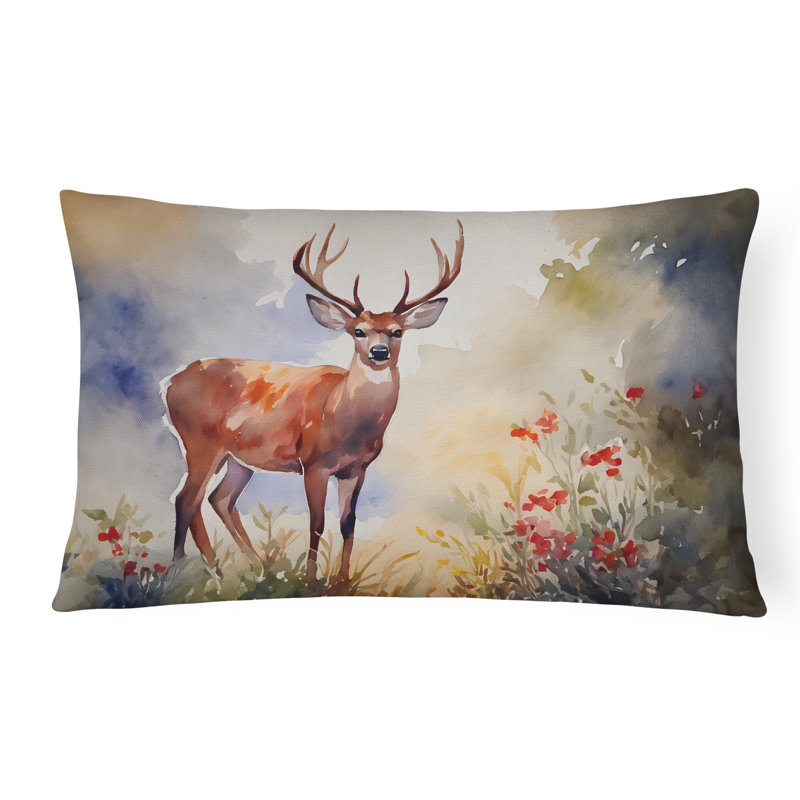 Deer Throw Pillow