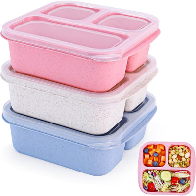3 Pack Snack Containers,Food Storage Containers