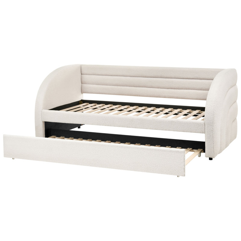 Upholstered Daybed with Trundle
