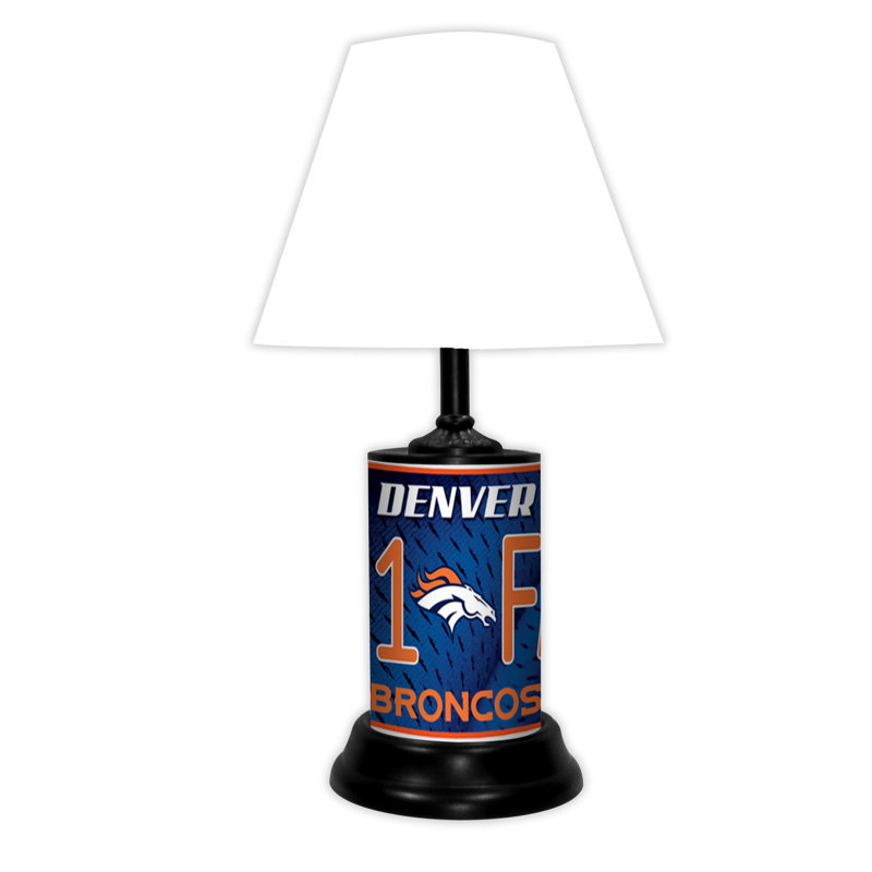 Lampe de table 19 po NFL, blanc