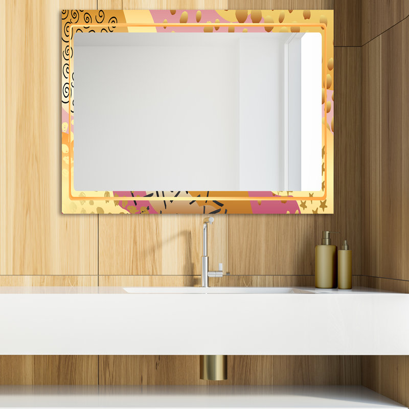 Miroir de salle de bain Glam, H 32 po x l 24 po, Ludique 1