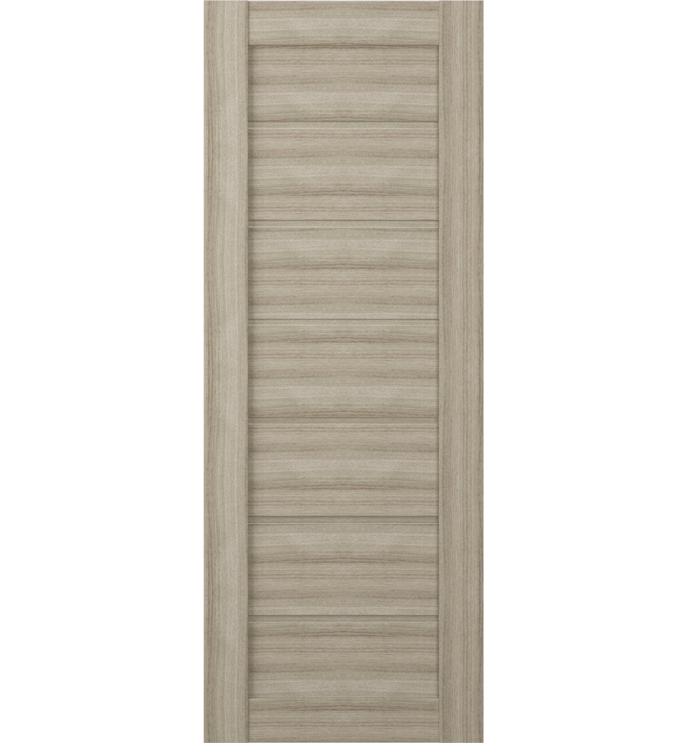Alda Solid + Manufactured Wood Paneled Slab Door Belldinni