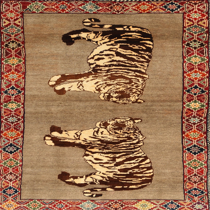 Oriental Indoor Rug, Round 8'