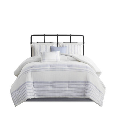 Oversized 6-piece Cotton Bedding Sets, Jacquard Comfort, Modern Farmhouse Style
