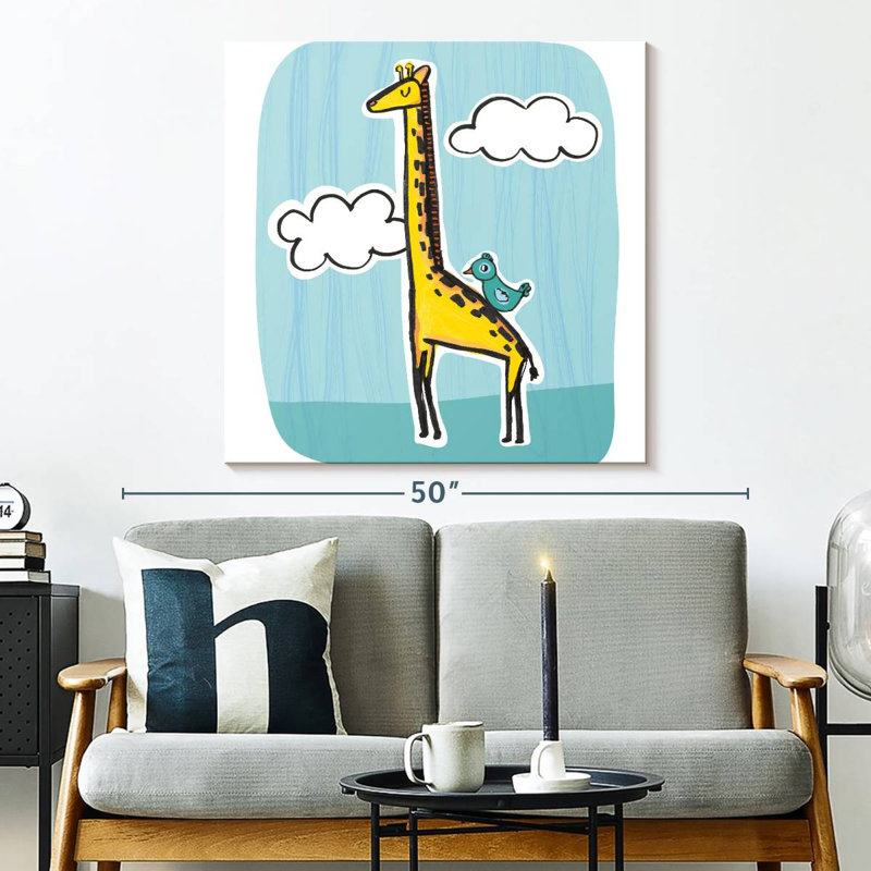 Ashelle Wild About You Giraffe, H 33 po x l 33 po