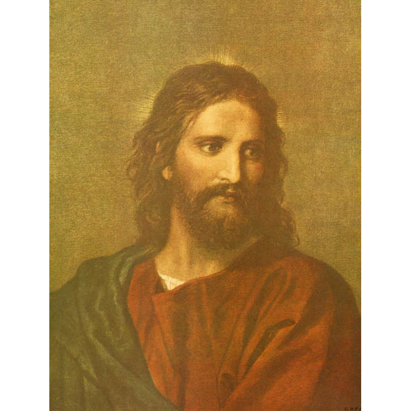 Christ à treize ans, H 24 po x l 18 po