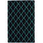Tapis bleu marine Iverson