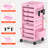 33"H x 13.2"W Salon Trolley Utility Cart With Lockable Wheels-99483081