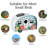 Bird Houses For Outside Decorative With 10 Leds Solar String Lights Humming Bird Houses