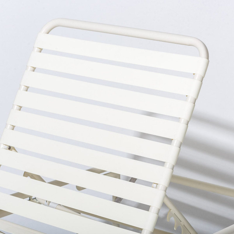 Sunliner Lounger, White