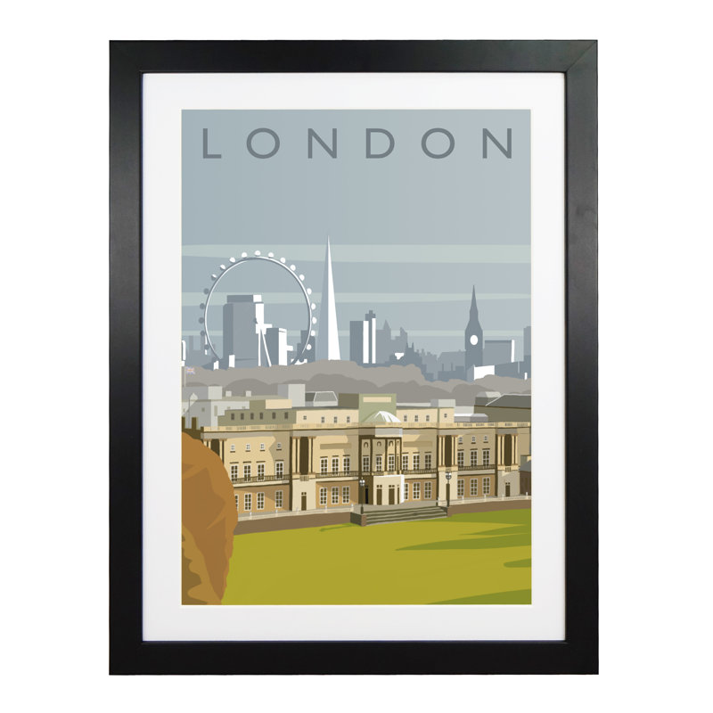 Richard O'Neil - Print, Black Wood Frame, 43.5 cm H x 33.5 cm W x 2.2 cm D