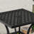 Erby Square 29'' L x 29'' W Cast Aluminum Outdoor Bar Table