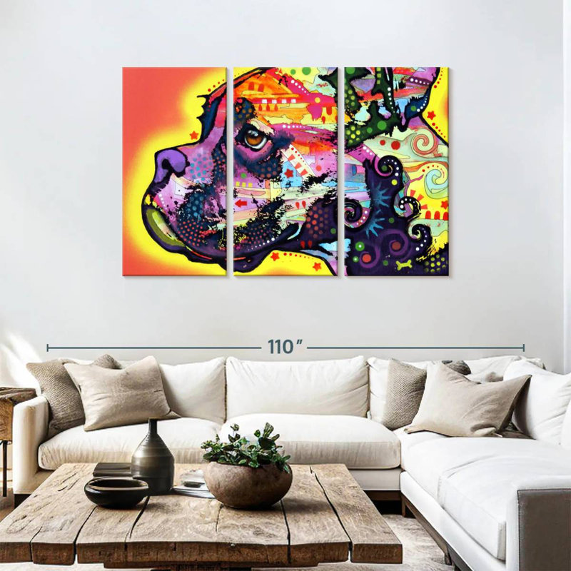Brampt Profile Boxer, 48" H x 74" W