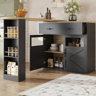 204cm Home Bar
