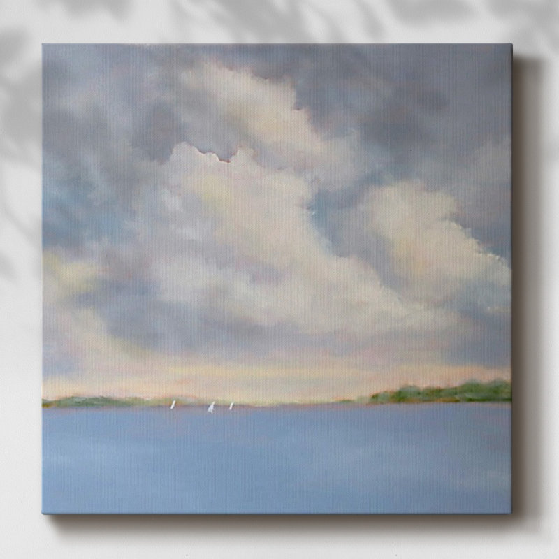 Earth's Gentle Layers sur toile, H 8 po x l 8 po x P 1,5 po