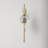 Luke Steel Plug-in Armed Sconce-1665217877