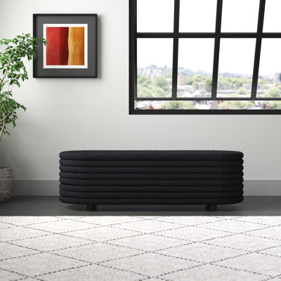 Delray Upholstered Flip Top Storage Bench