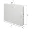 Table de camping d'extérieur rectangulaire L 72 po x l 30 po Sazi