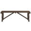 Angelite Solid Wood Outdoor Bench-1471646472