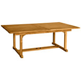 Chelsea Rectangle Teak Extension Table 80" - 115"