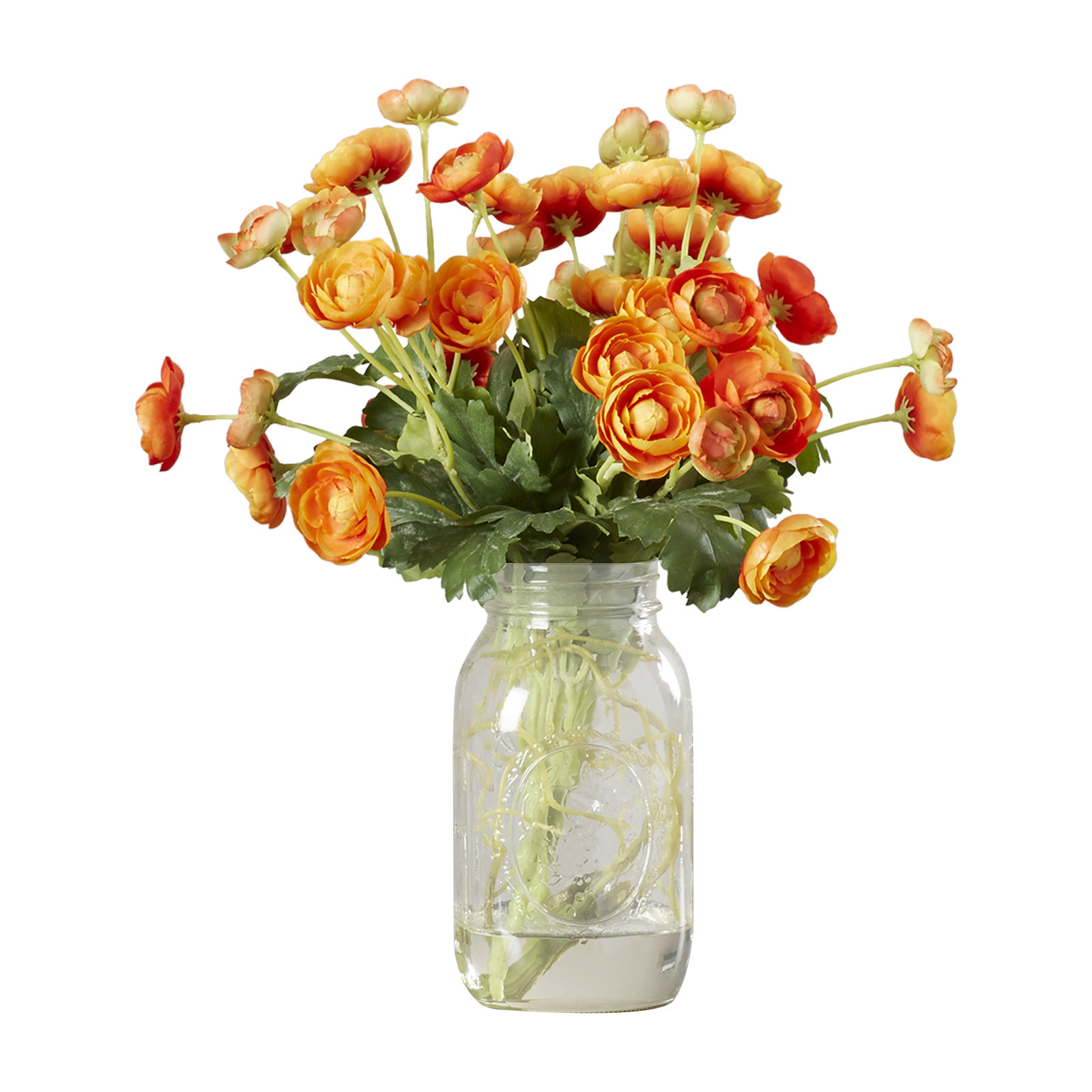 Ranunculus Atificial in Vase