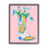 «Pastel Cowgirl Boot» encadrée sur bois par Grace Popp