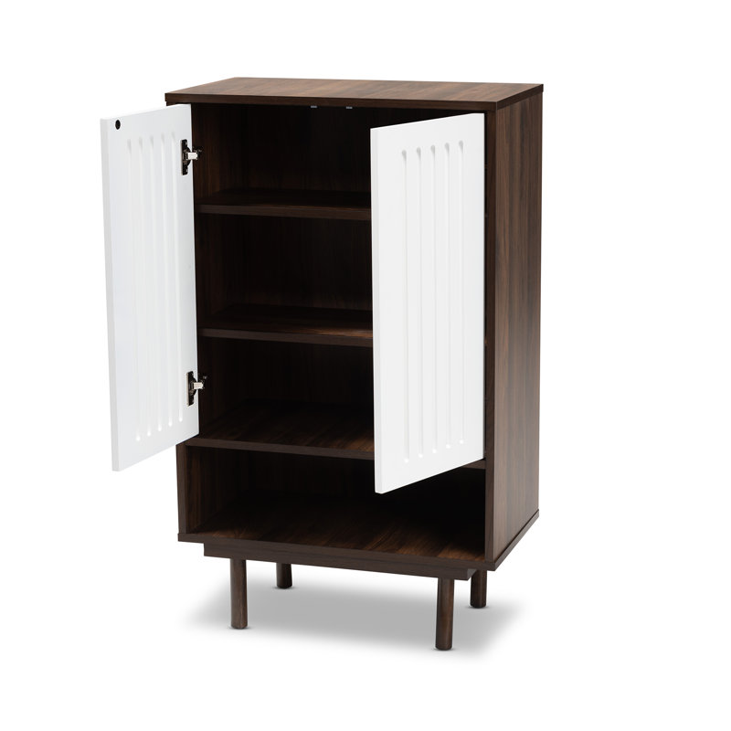 16 Pair Shoe Storage Cabinet