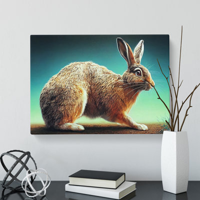 An Adorable Rabbit - Wrapped Canvas