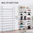 50 Pair Shoe Rack