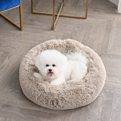 Juicy Couture Fur Donut Pet Bed