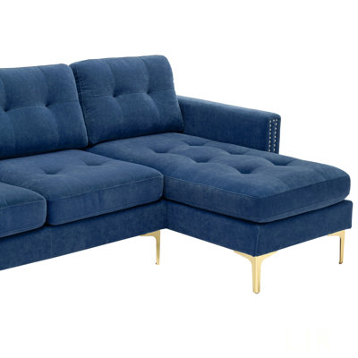 110 Inch L-Shape Convertible Sectional Sofa With Movable Ottoman For Versatile Living Spaces, Combining Comfort And Style