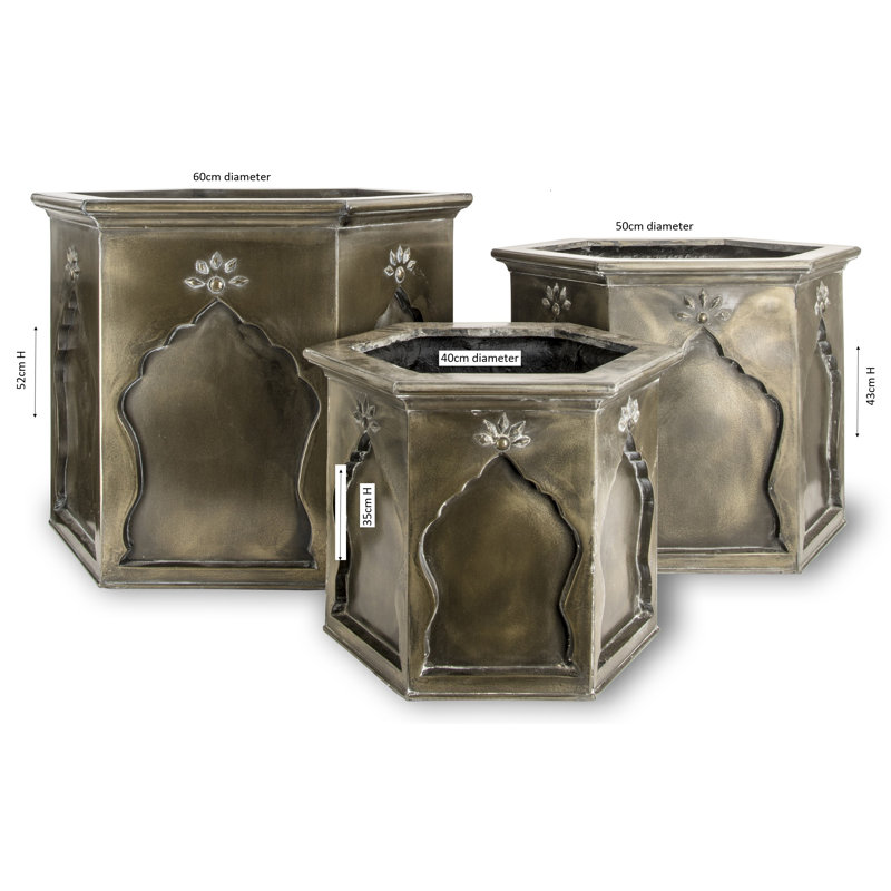 Jolin Handmade Pot Planter, 52 cm H x 60 cm W x 60 cm D