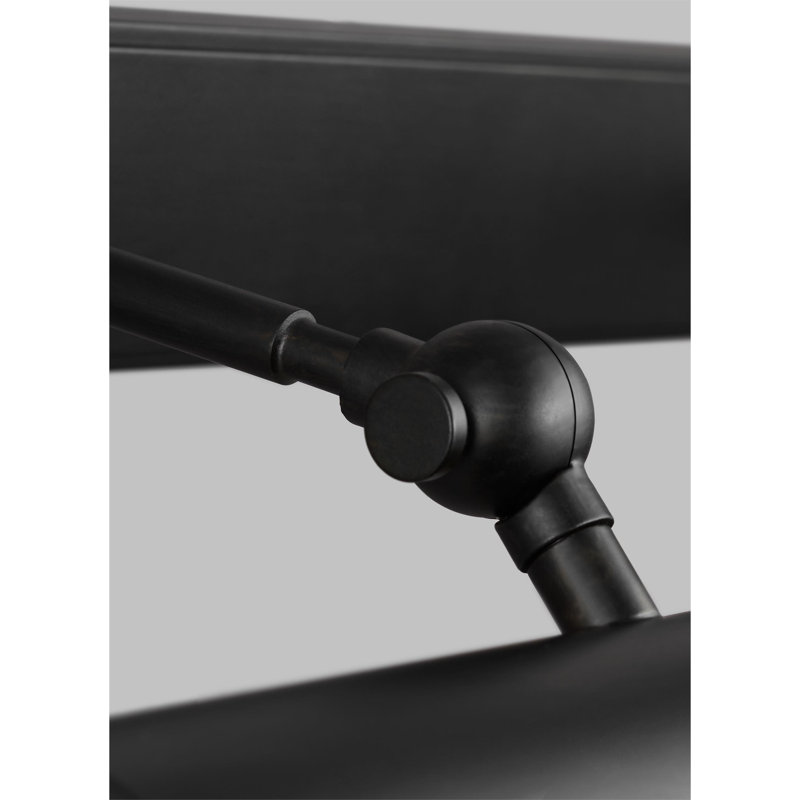 Kenyon Dimmable Wall Mounted Picture Light, Black, 2.38" H x 24" W x 10.3" D