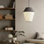Luminaire suspendu géométrique 1 lumière-939861514