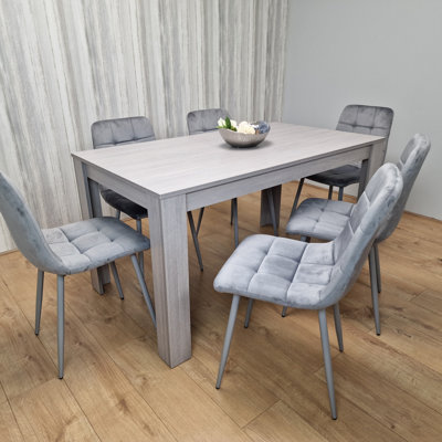 Miye 6 - Person Dining Set
