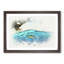 Eagle Hunting for Fish - Picture Frame Graphic Art Print-55732767-55732772