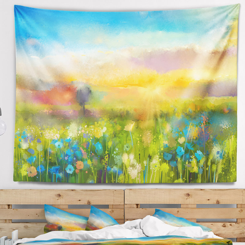 Polyester Tapestry, 68" H x 80" W