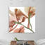 Peach Luster Cyclamen 1 - Wrapped Canvas Print-717263536