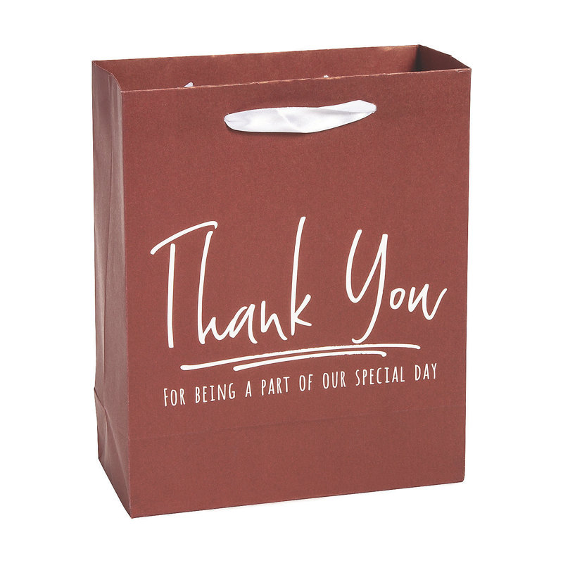Sac cadeau jetable