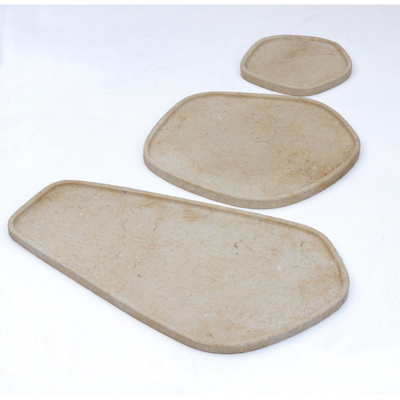Marble Platter, Cream